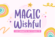 Magic Wishful A Cute Handwritten, a Font by Allouse Studio (Thumbnail 1 of 9)