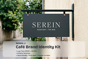 SEREIN V1. Minimal Café Branding Kit, a Branding & Logo Template by studio MoShie (Thumbnail 1 of 9)