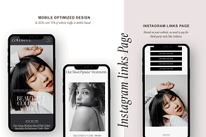 Squarespace 7.1 Template: Salon