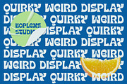 Stun – Display Typeface Font, a Font by Koplexs Studio (Thumbnail 2 of 9)