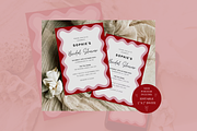 Wave Bridal Shower Invitation, an Invitation Template by ForeverPrint (Thumbnail 3 of 8)