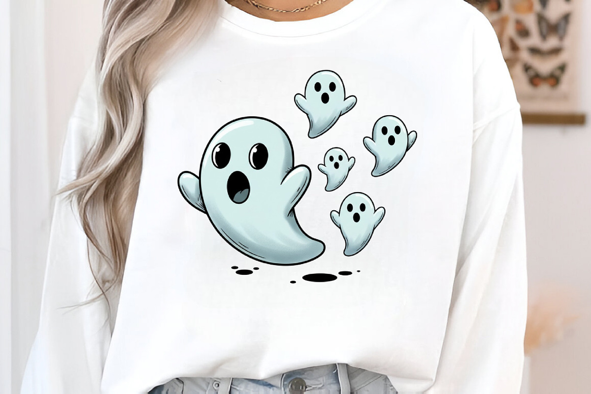 Cute Ghost PNG, an Illustration by Craft Nest (Photo 6 of 6)