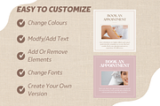 Waxing Instagram, Hair Removal, a Social Media Template by EliteMatidi (Thumbnail 8 of 8)