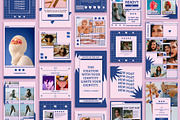 Digitally Cool IG Kit in PSD & CANVA, a Social Media Template by Tangerine Nation (Thumbnail 4 of 13)