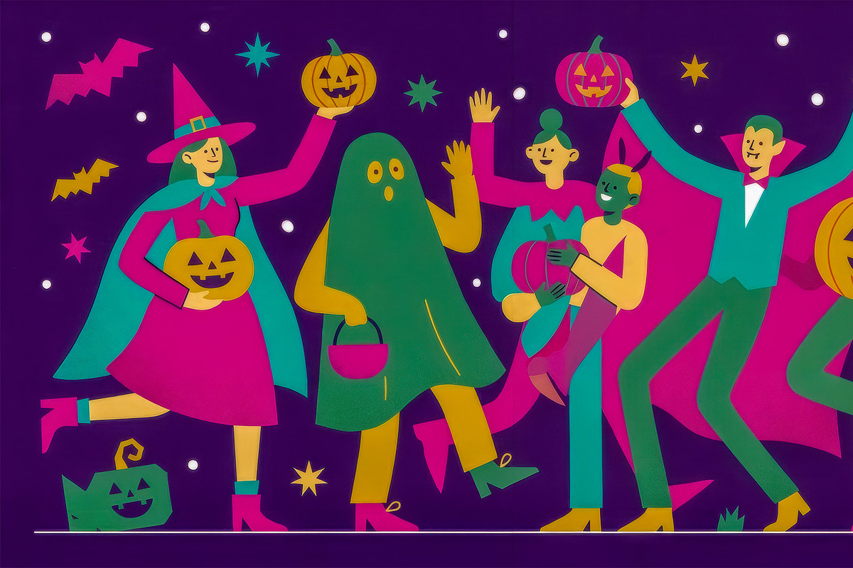 Halloween Party Illustration Pack, a Seasonal Illustration by StockVerse Creative (Photo 3 of 4)
