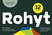 Rohyt, a Sans Serif Font by Typesketchbook Foundry (Thumbnail 1 of 5)
