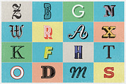 17 Old Type Graphic Styles, a Layer Style Add-On by Type Box (Thumbnail 4 of 9)