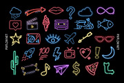 Neon Icons, an Outline Icon by Pixflow (Thumbnail 6 of 6)