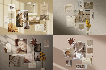 Moodboard Mockup Scene Creator