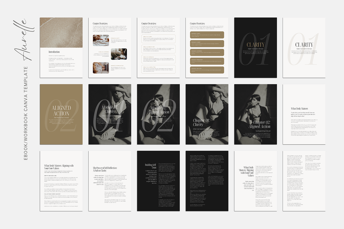 Wellness Coach Ebook Canva Template, a Marketing Template by DESIGN BY nube (Photo 5 of 9)