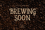 Light Roast | Handdrawn Vintage, a Sans Serif Font by Invasi Studio (Thumbnail 7 of 10)