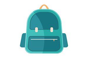 Backpack Illustration Icon, an Icon by Pexelpy