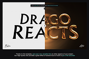 4 Gold Text Effects, a Layer Style Add-On by FLYERHIVE (Thumbnail 8 of 8)