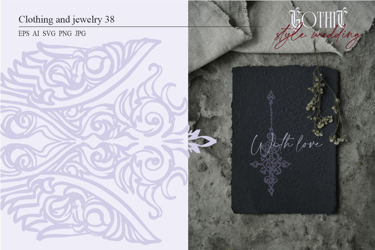 Wedding in GOTHIC style, an Object Graphic by Collection by VY (Photo 7 of 17)