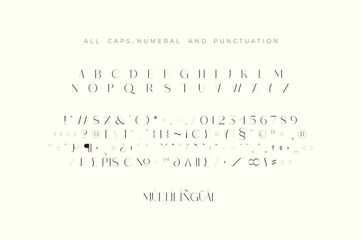 Monic - Modern Ligature Font, a Sans Serif Font by suhadidesign (Photo 11 of 11)