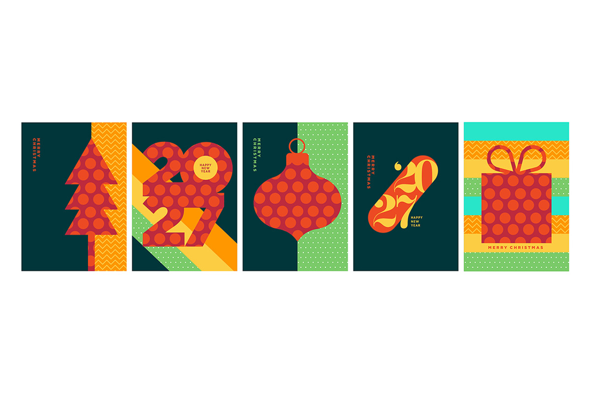 Merry Christmas and Happy New Year, a Seasonal Illustration by PureSolution (Photo 9 of 16)