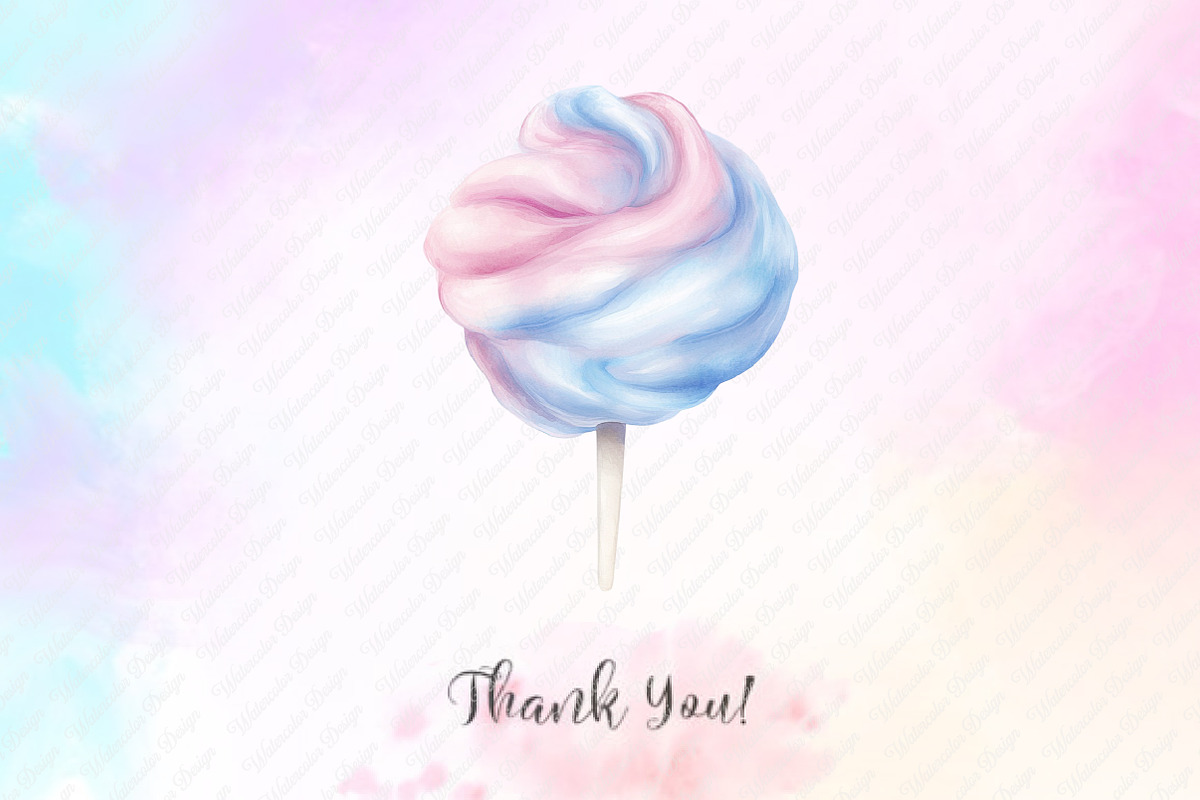 Watercolor Pastel Sweets Clipart, an Illustration by Watercolor design (Photo 8 of 12)
