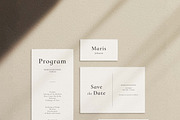 MODERN LUXURY WEDDING | 50 cards, an Invitation Template by Crocus Paperi (Thumbnail 8 of 11)