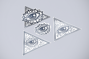 All Seeing Eye In Triangle