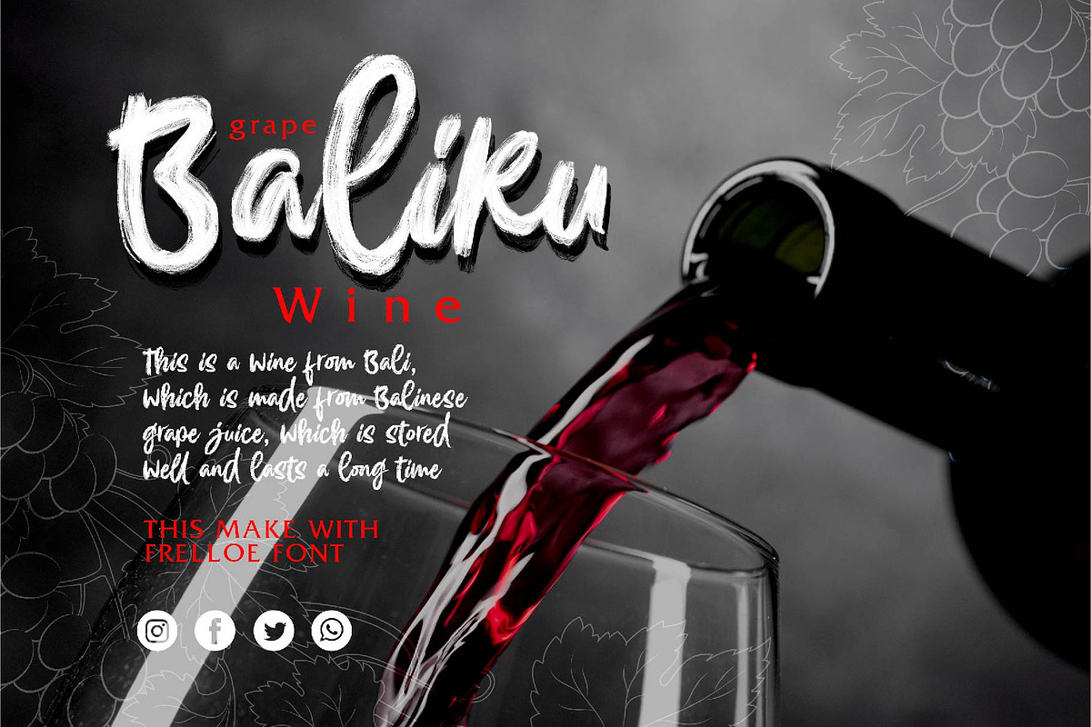 FRELLOE - SVG FONT, a Font by Olexstudio (Photo 7 of 8)