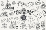 Coastal Summer Bundle, an Outline Icon by Anastasiya Klempach (Thumbnail 5 of 6)