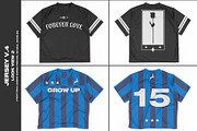 Jersey V.4 - Mockup, a Shirt Mockup by DaldSgh (Thumbnail 7 of 17)