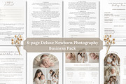 Newborn Photography Deluxe Bundle, a Templates & Theme by Princess & the Pea Design (Thumbnail 4 of 8)