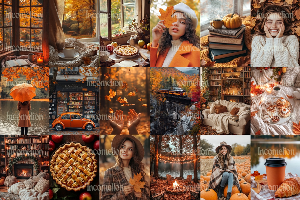 140 Autumn Aesthetic Stock Photos, a Holiday Photo by Incomelion (Photo 5 of 6)