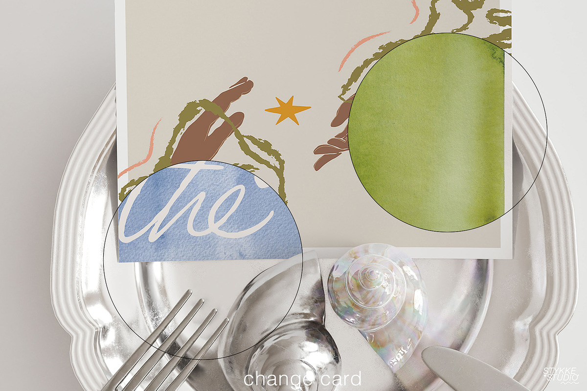 MOCKUP MINI SET | Vintage Seashell, a Merchandise Mockup by Stykke Studio (Photo 5 of 8)