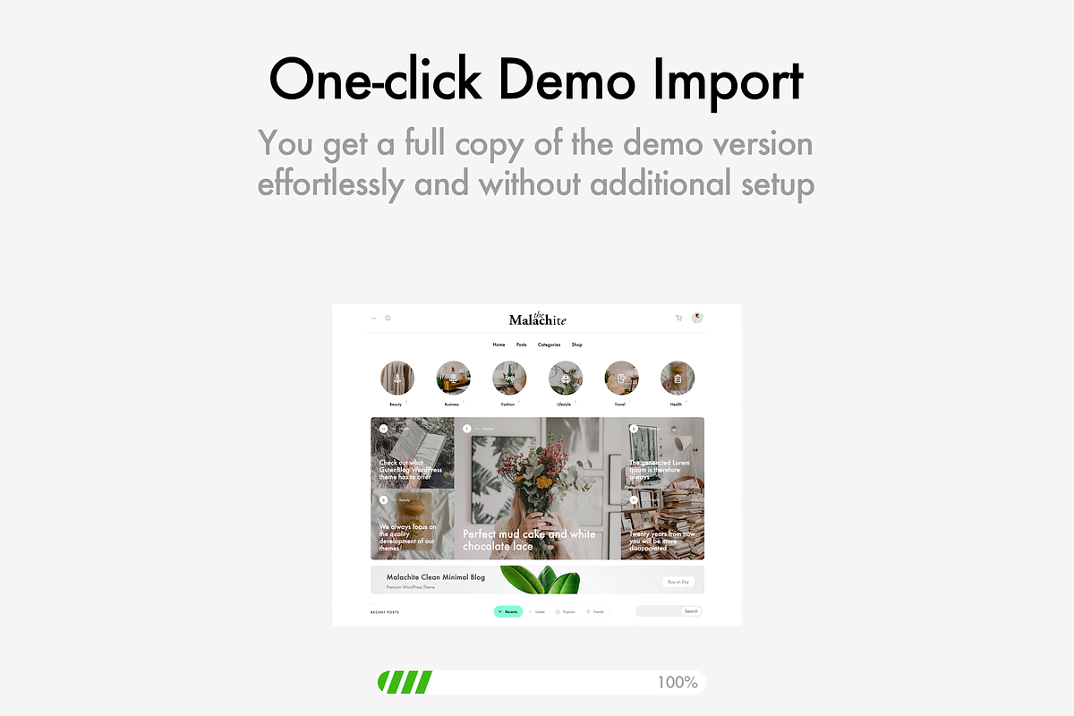 Malachite - WordPress Blog Theme WP, a WordPress Template by WordPressTheme (Photo 3 of 8)
