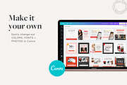 The Sale Promo Canva Template Pack, a Social Media Template by The Canva Template Shop (Thumbnail 3 of 6)