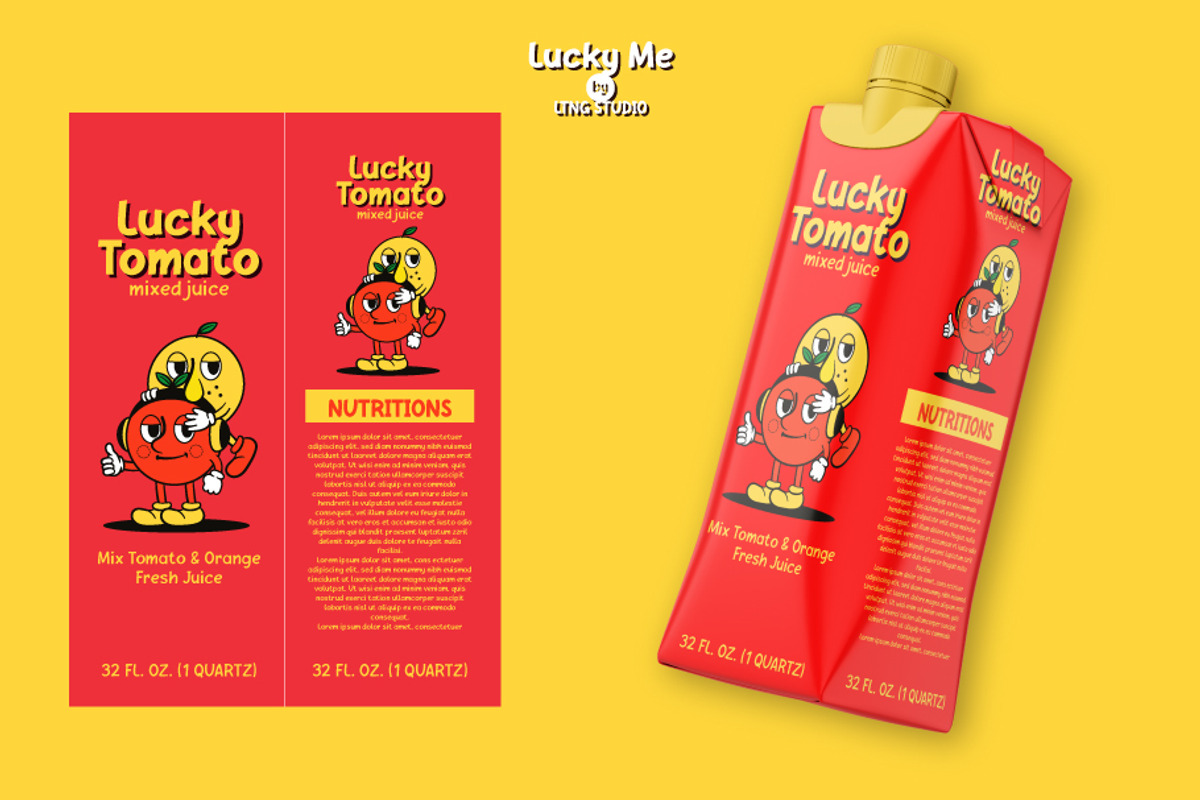 Lucky Me 90s Display Font, a Handwritten Font by LTNG STUDIO (Photo 7 of 9)
