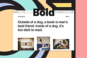 Other Bold, a Websites & App Template by Other Themes (Thumbnail 1 of 4)