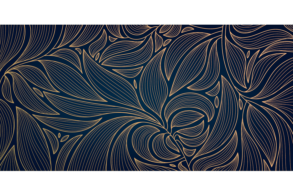 Art Deco Leaves Patterns, a Pattern Graphic by Marylia (Photo 9 of 13)