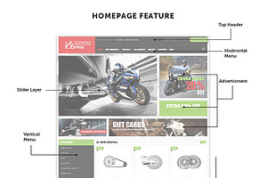 Ap Motor Cycle Prestashop Theme