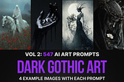 547 Prompts for Dark Gothic Art:Vol2, an Illustration by Sevenstyles (Thumbnail 1 of 13)