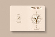 Passport Wedding Invitation Template, an Invitation Template by BrandPacks (Thumbnail 2 of 4)