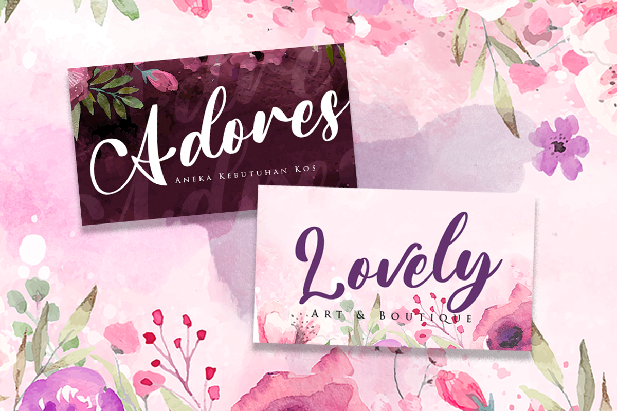Blissful Dream Font, a Script Font by Fatmawati (Photo 3 of 10)