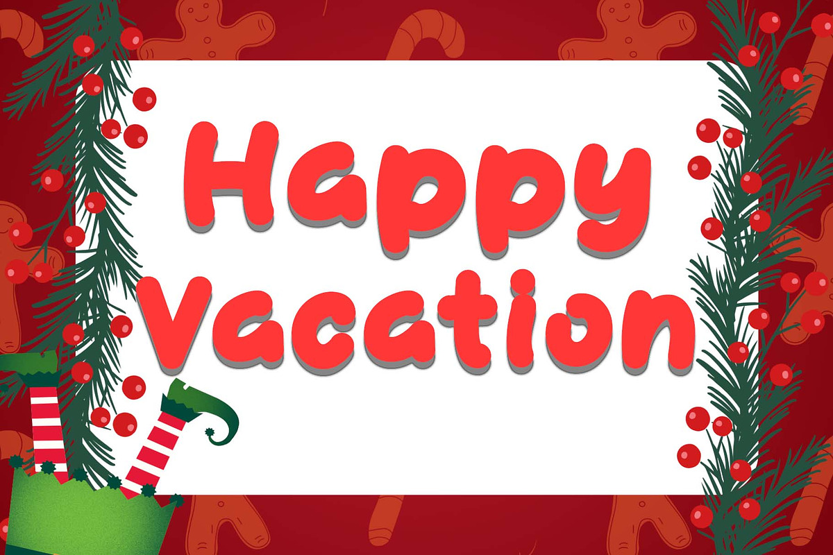 Santa Craft, a Handwritten Font by Yoga Letter (Photo 3 of 5)