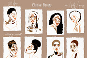 LINE ART COLLECTION DARK SKIN BEAUTY, a Food Illustration by ArtOLB (Thumbnail 8 of 11)