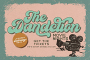 Kandani - Retro Bold Script, a Script Font by Letterhend Studio (Thumbnail 3 of 9)