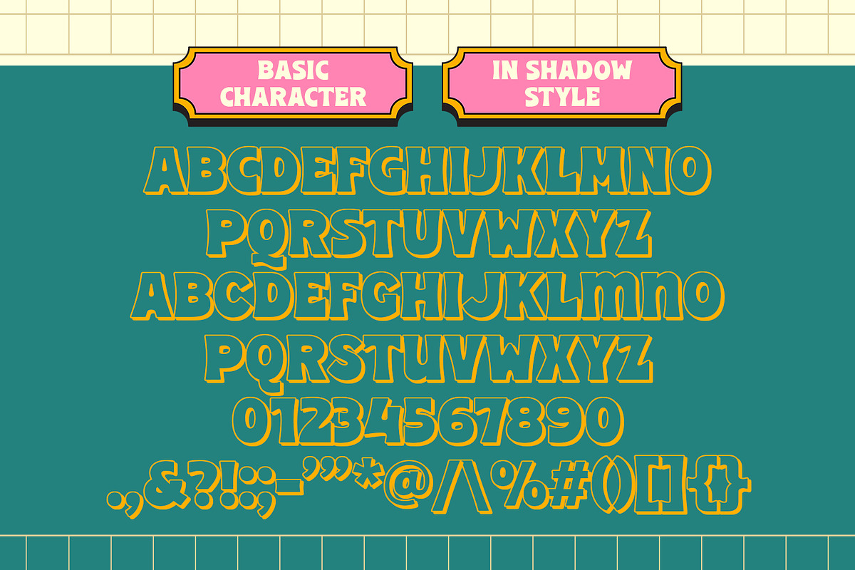 90’s Scooter – Retro Display Font, a Sans Serif Font by Almarkhatype (Photo 10 of 11)