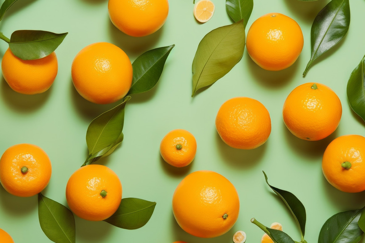 Oranges patterns - 23 images, a Food Illustration by Handmadefont (Photo 3 of 9)