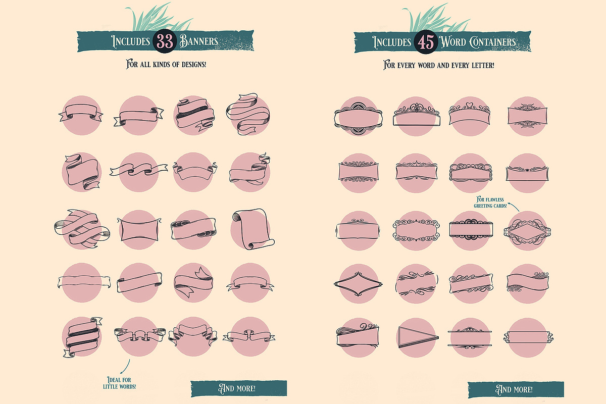 Procreate Design Brush Stamp Kit 2, a Brush Add-On by Debi Sementelli (Photo 24 of 28)