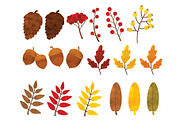Fall Leaves Clipart, an Illustration by SugarPickle Clip Art (Thumbnail 2 of 3)