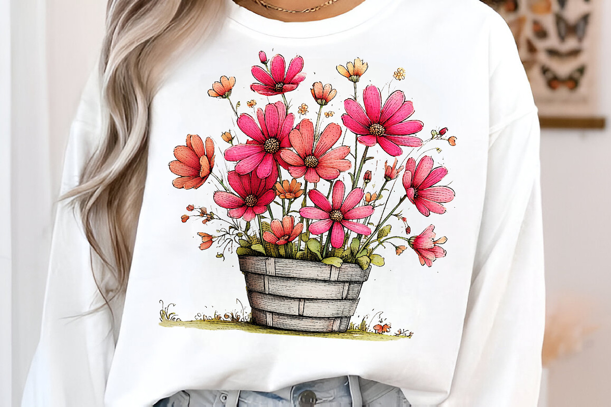 Spring daisy flower clipart, an Illustration by SinaCreation (Photo 10 of 11)