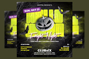 Halloween Flyer Template, a Flyer Template by Hotpin (Thumbnail 1 of 3)