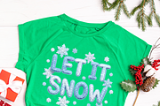 Crochet Christmas Text Png Bundle, an Object Graphic by Digi_Design_World (Thumbnail 3 of 7)