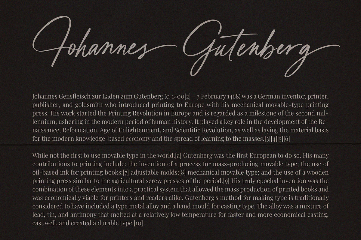 Agatha Bergman // Luxury Signature, a Handwritten Font by PeachCreme (Photo 7 of 18)