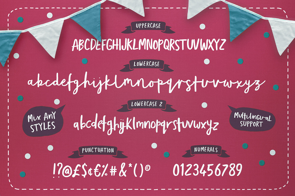 Totally Terrific Typeface preview 7
